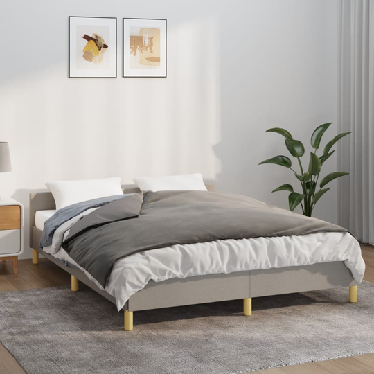vidaXL Painopeitto päällisellä harmaa 120x180 cm 5 kg kangas