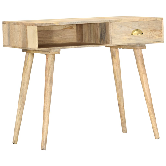 vidaXL Konsolipöytä 90x45x75 cm täysi mangopuu