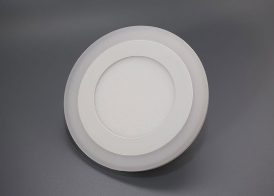 Upotettava paneelivalaisin 6+3 W,Ø14,5 cm