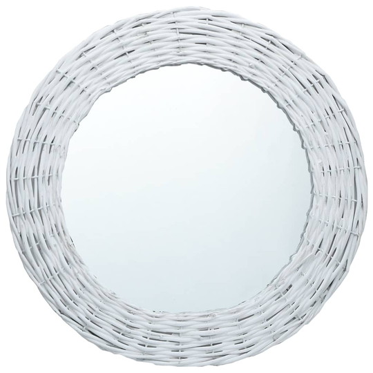 vidaXL Peili valkoinen 80 cm paju