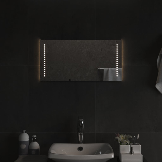 vidaXL Kylpyhuoneen LED-peili 30x60 cm