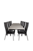 Ruokailuryhmä Louis, jossa tuolit Cassie 10 kpl