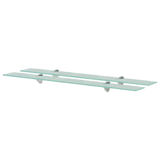 vidaXL Kelluvat hyllyt 2 kpl lasi 90x20 cm 8 mm