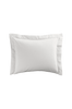 Tyynyliina Satin, jossa reunus, 2/pakk.