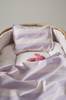 EVELYN BABY tyynyliina 35x28 cm - ekologinen Liila