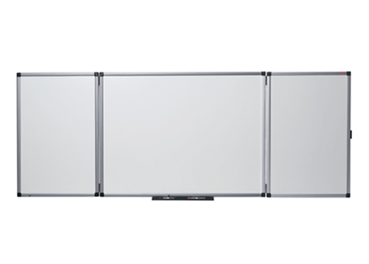 Magneettitaulu Nobo prestige (5-osainen, alum.raami, emali pinta) 120/240x90 cm