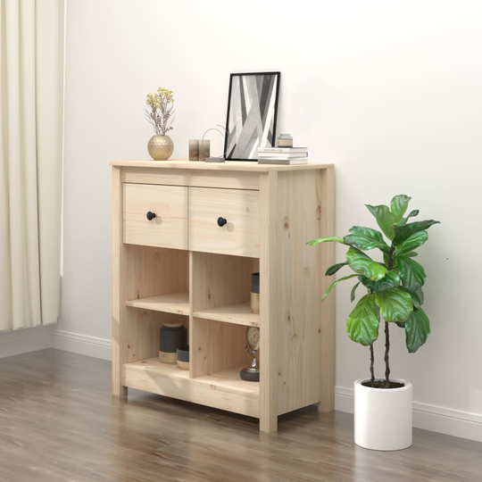 vidaXL Senkki 70x35x80 cm täysi mänty