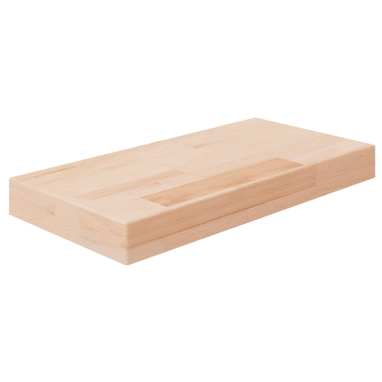 vidaXL Hyllylevy 40x20x4 cm käsittelemätön täysi tammi