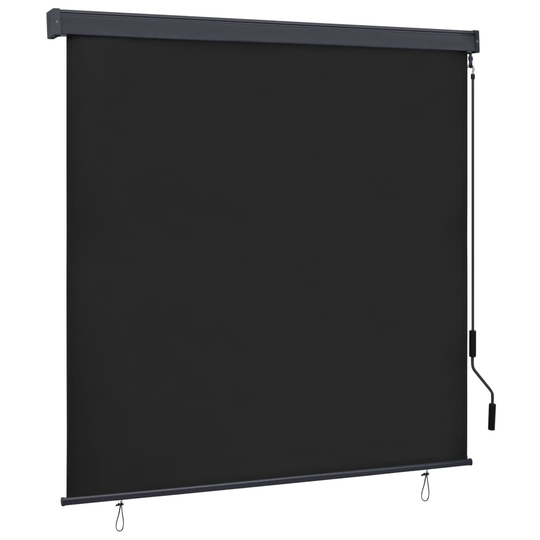 vidaXL Ulkorullaverho 160x250 cm antrasiitti