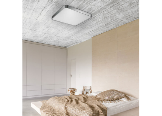Kattovalaisin Sierra Silver LED 50x50 cm