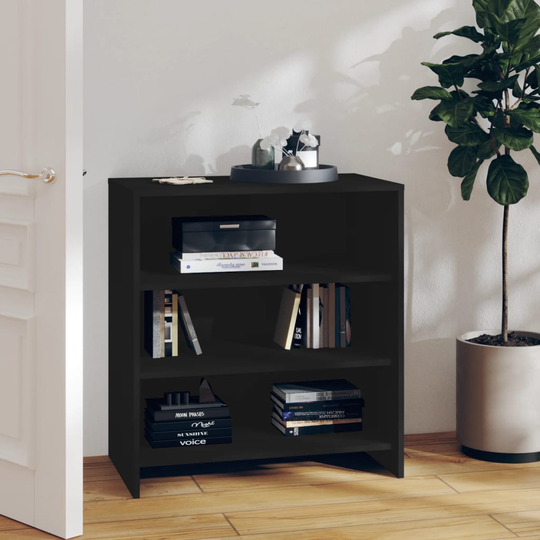 vidaXL Senkki musta 70x40,5x75 cm lastulevy