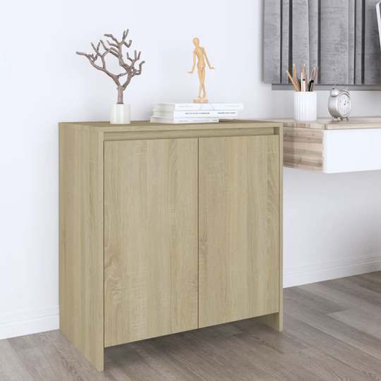 vidaXL Senkki Sonoma tammi 70x41x75 cm tekninen puu