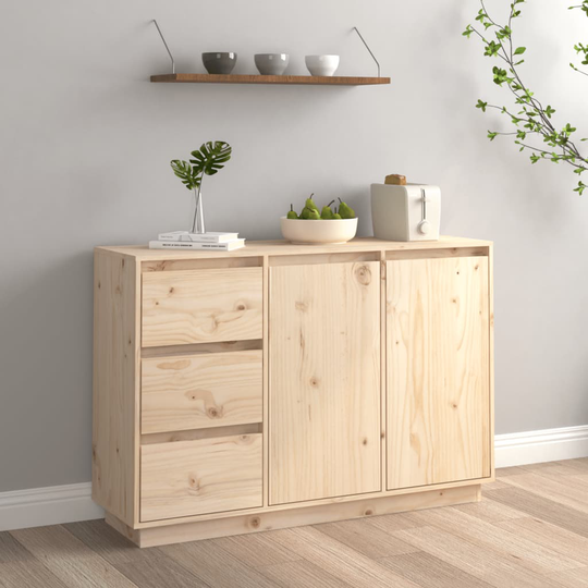 vidaXL Senkki 111x34x75 cm täysi mänty