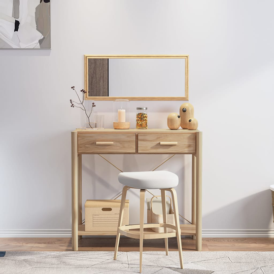vidaXL Konsolipöytä 82x38x75 cm tekninen puu