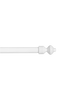 Verhotanko 28 mm, 200 cm, valkoinen