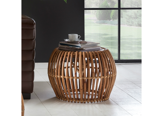 Sivupöytä Rattan Ø 60 cm
