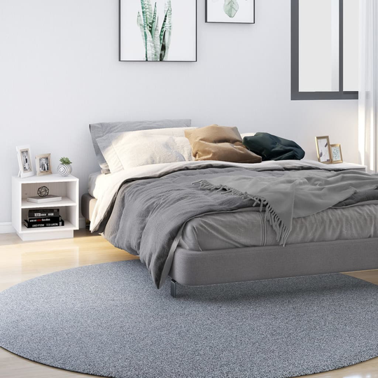 vidaXL Yöpöydät 2 kpl valkoinen 40x34x40 cm täysi mänty