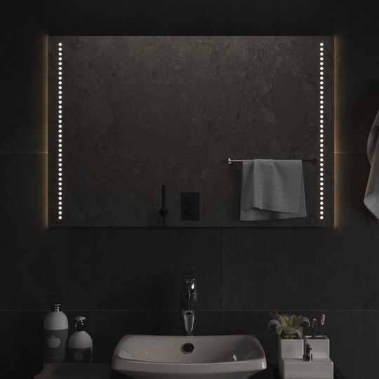 vidaXL Kylpyhuoneen LED-peili 60x90 cm