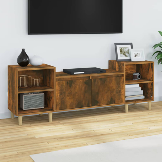 vidaXL TV-taso savutammi 160x35x55 cm tekninen puu