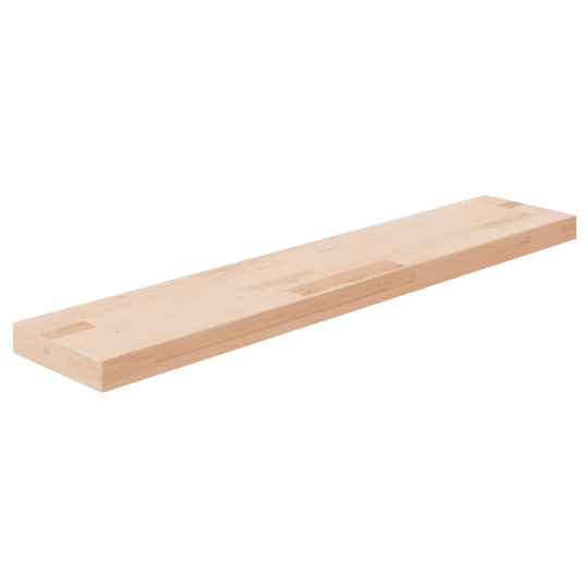 vidaXL Hyllylevy 100x20x4 cm käsittelemätön täysi tammi
