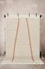 LUXOR villamatto 250x350 cm Luonnonvalkoinen/beige