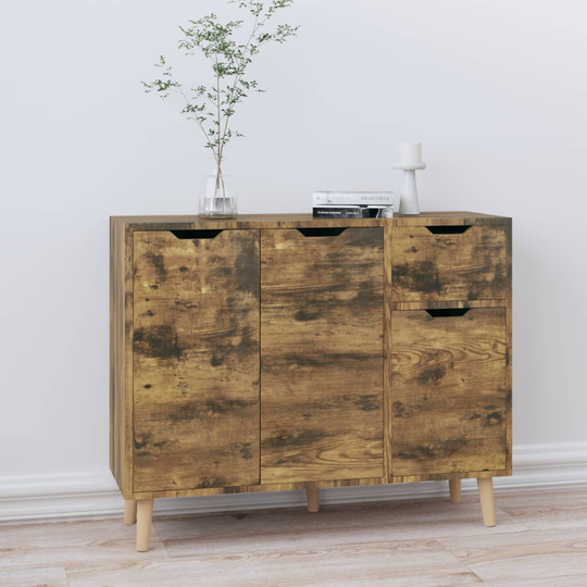 vidaXL Senkki savutammi 90x30x72 cm lastulevy