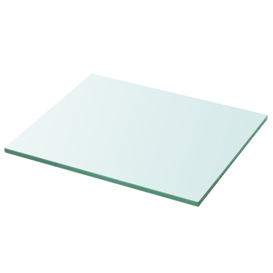 vidaXL Hyllypaneeli Kirkas Lasi 30x25 cm