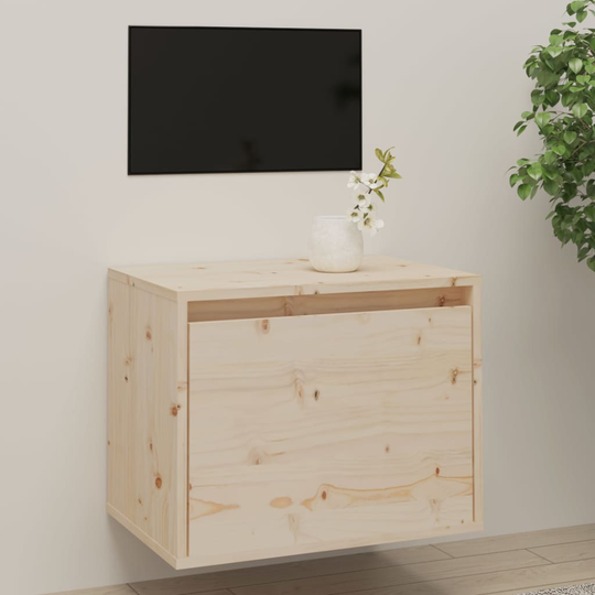 vidaXL Seinäkaappi 45x30x35 cm täysi mänty