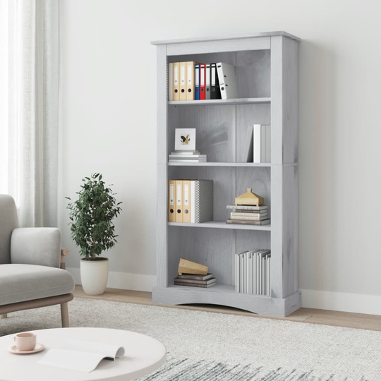vidaXL Kirjahylly 4 tasoa Meksikon mänty Corona-sarja 81x29x150 cm