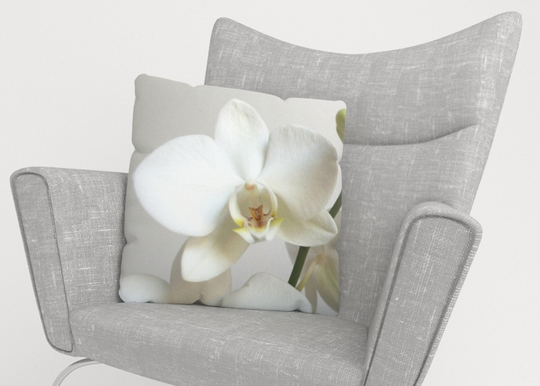 Koristetyynyliina Riga Orchid 50x50 cm