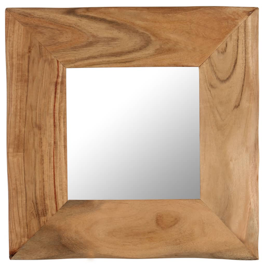 vidaXL Meikkipeili 50x50 cm akaasiapuu
