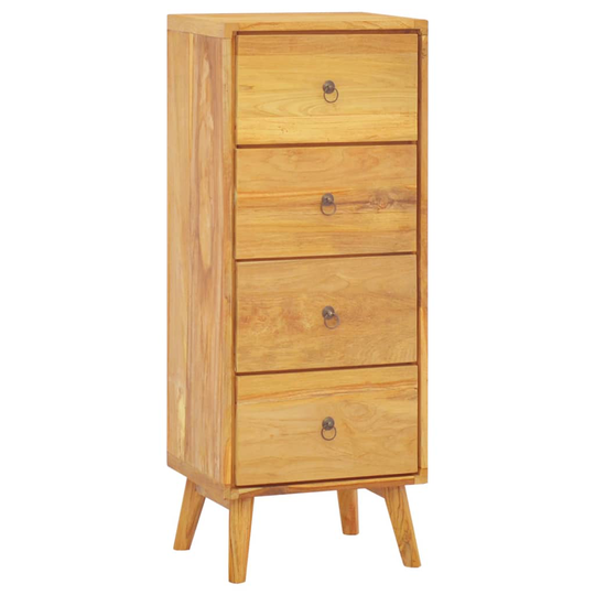 vidaXL Lipasto 40x30x100 cm täysi tiikki