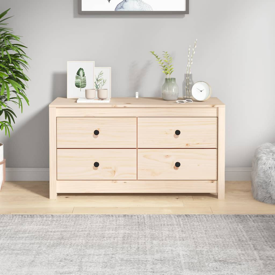 vidaXL Senkki 100x40x54 cm täysi mänty