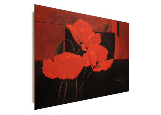 Taulu Poppies at night 3D 98x68cm