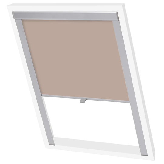 vidaXL Pimentävä rullaverho beige PK06