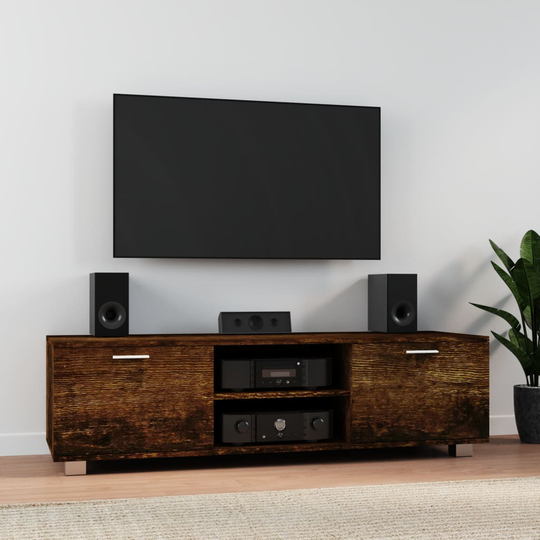 vidaXL TV-taso savutammi 140x40,5x35 cm tekninen puu