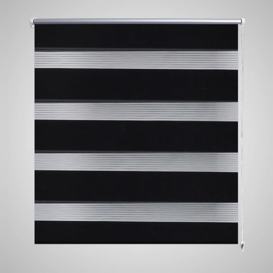 Zebra rullakaihdin 120 x 230 cm musta