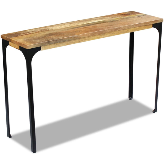 vidaXL Sivupöytä Mangopuu 120x35x76 cm