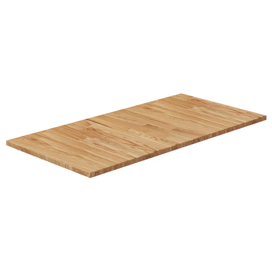 vidaXL Kylpyhuoneen työtaso v.ruskea 80x40x1,5 cm käsitelty täysi puu