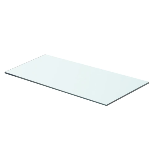 vidaXL Hyllypaneeli Kirkas Lasi 60x25 cm