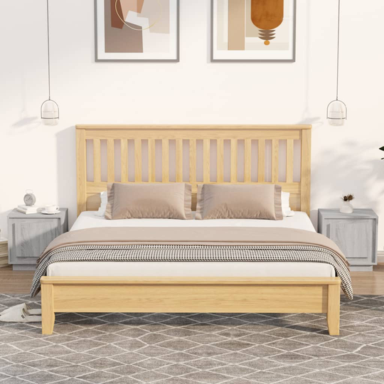 vidaXL Yöpöydät 2 kpl harmaa sonoma 44x35x45 cm tekninen puu