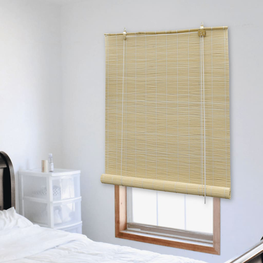 vidaXL Rullaverho bambu 150x160 cm luonnollinen