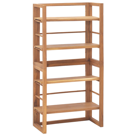 vidaXL Hyllykkö 60x30x120 cm täysi tiikki