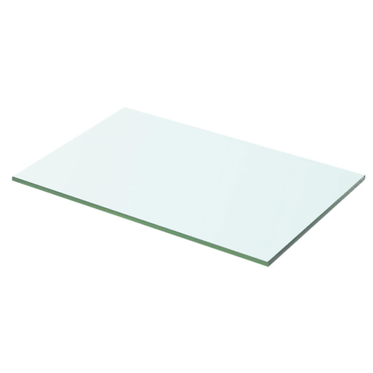 vidaXL Hyllypaneeli Kirkas Lasi 50x25 cm