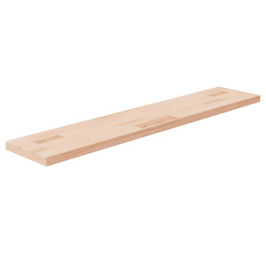 vidaXL Hyllylevy 100x20x2,5 cm käsittelemätön täysi tammi