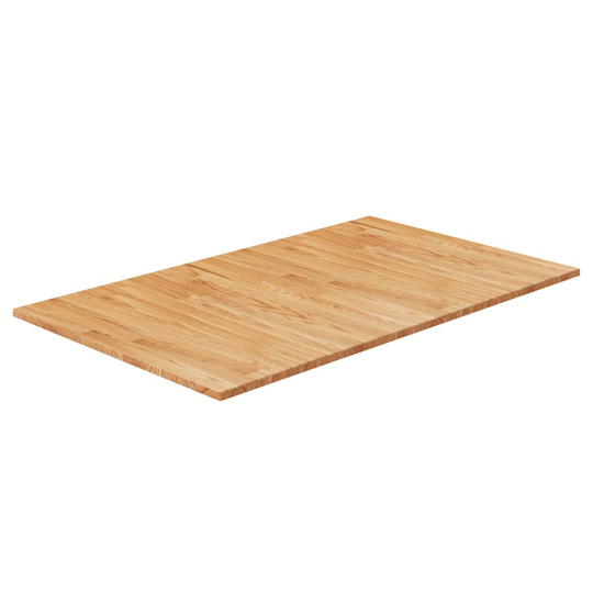 vidaXL Kylpyhuoneen työtaso v.ruskea 100x60x1,5 cm käsitelty täysi puu