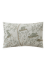 MALOU MINI tyynyliina 55x35 cm - ekologinen Vihreä