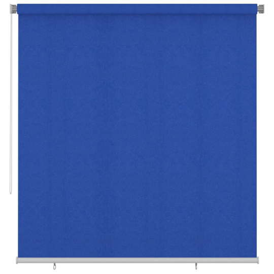 vidaXL Rullaverho ulkotiloihin 220x230 cm sininen HDPE