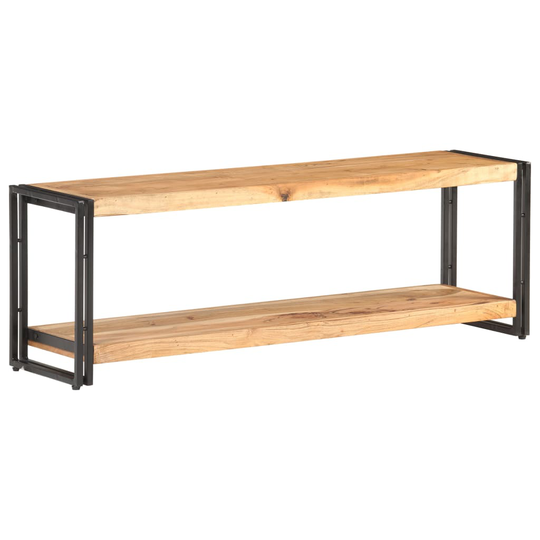 vidaXL TV-taso 120x30x40 cm täysi akaasiapuu