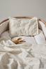 LOLO BABY tyynyliina 35x28 cm - ekologinen Beige/savunvärinen